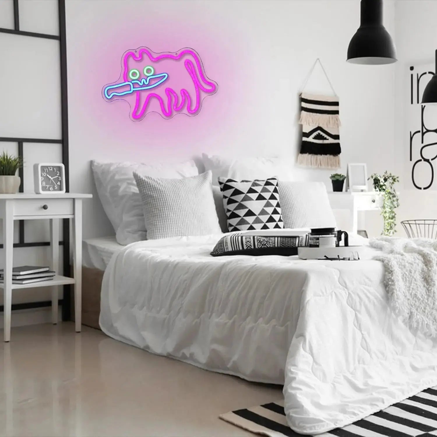 LED Neon LCat Sign