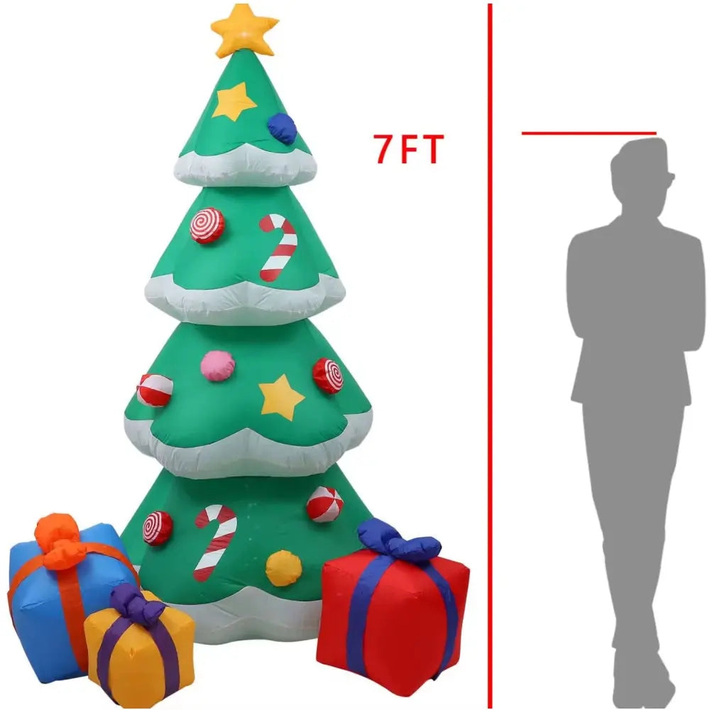 Inflatable Christmas Decoration β Polyester Fabric | EU/UK Plug | Indoor & Outdoor Holiday Display