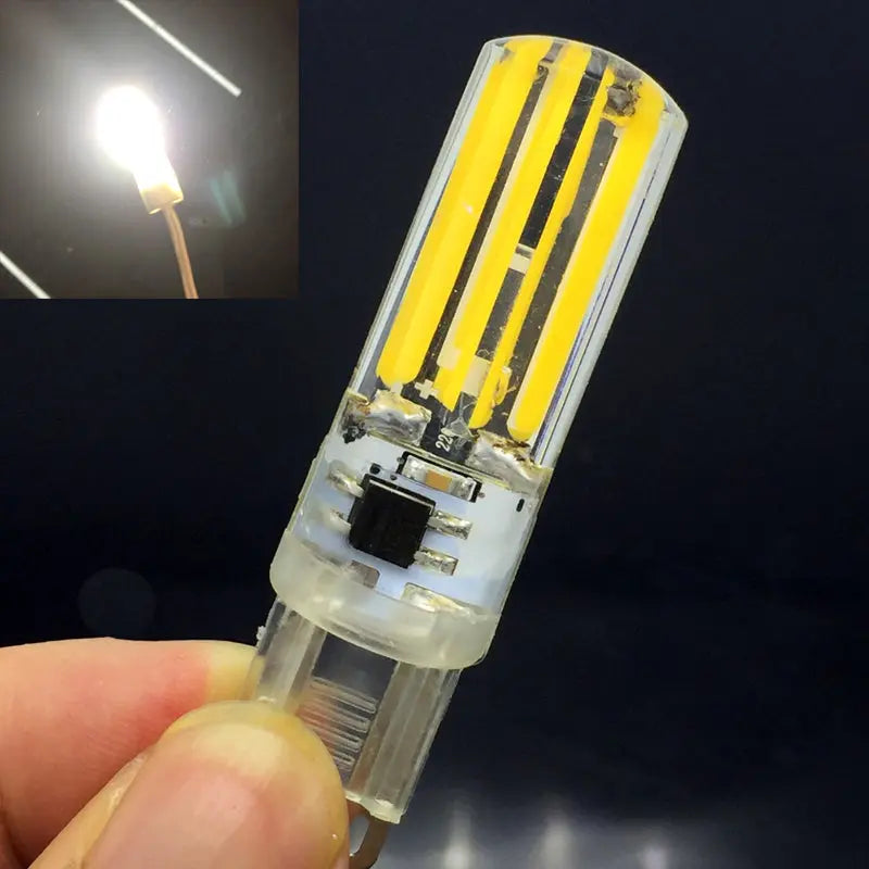 G9 LED Bulb – Dimmable COB | 220V | 300LM | Warm & Cool White | Ceramic Body
