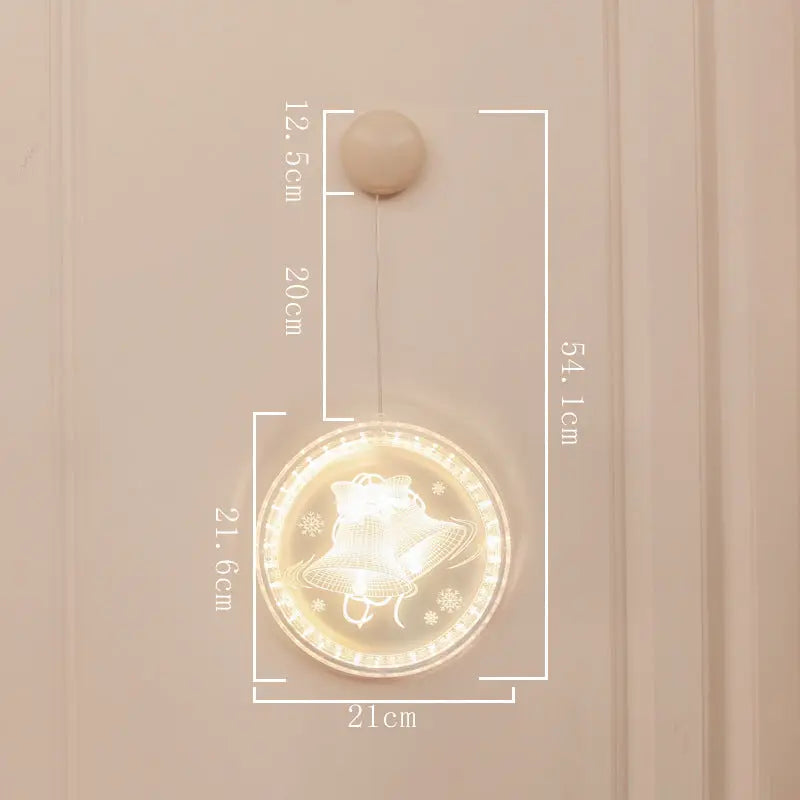 Small Christmas Decoration Disc Light – E14 LED Modelling Bulb | Dimmable Holiday & Room Decoration