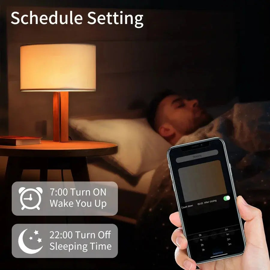 WiFi Smart LED Bulb – E27 | 12W/15W/20W | Warm & Cool White | Alexa & Google Home Compatible