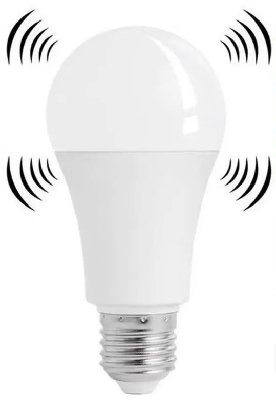 E27 Motion Sensor LED Light Bulb – 1000+ Lumens | Smart Detection | Cool White 5500K–7000K