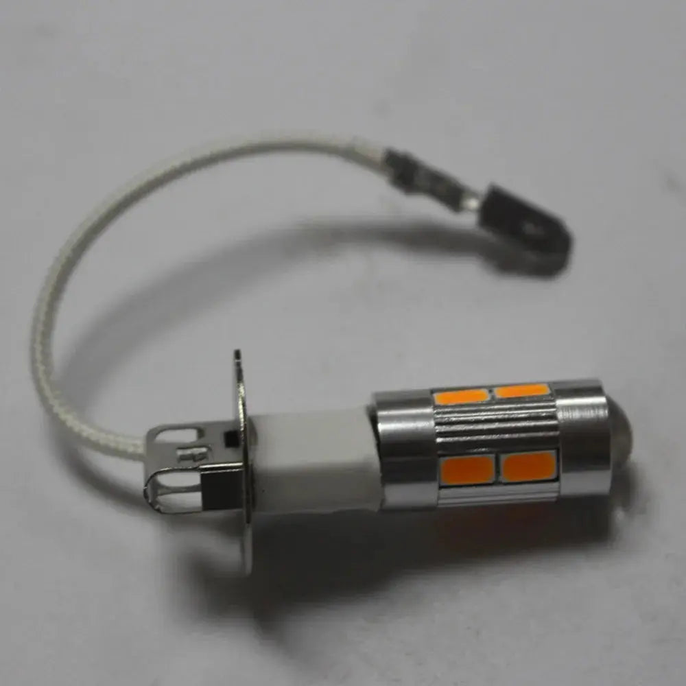2pcs H3 LED Car Light Bulbs β 12V 5W | Long-Life, Shock-Resistant | Dashboard & Instrument Lighting