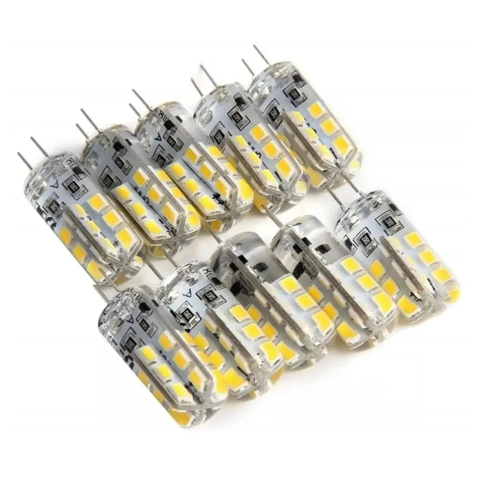 G4 LED Bulb (10 Pack) | 3W | AC/DC 12V or AC 220V | Warm & Cool White | 360Β° Beam