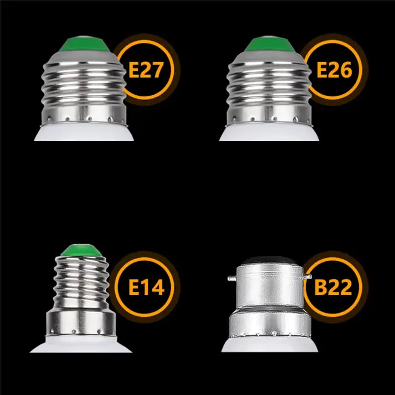 Multi-Function LED Flame Effect Bulb β 12W | E27 / B22 / E14 | 3 Modes | 1300K Firelight | Gravity Sensor