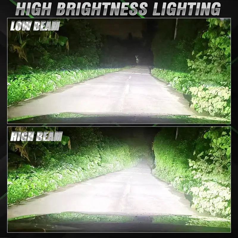 2PC H1 LED Car Headlight Bulbs β 30,000LM | 300W | 6000K White | CANBUS | IP68 Waterproof | Plug & Play