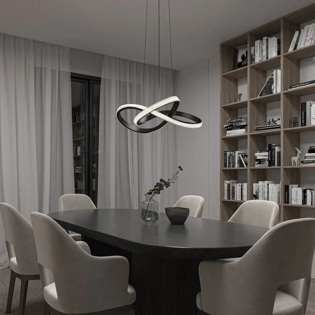 Morgan Pendant LED Light in Black