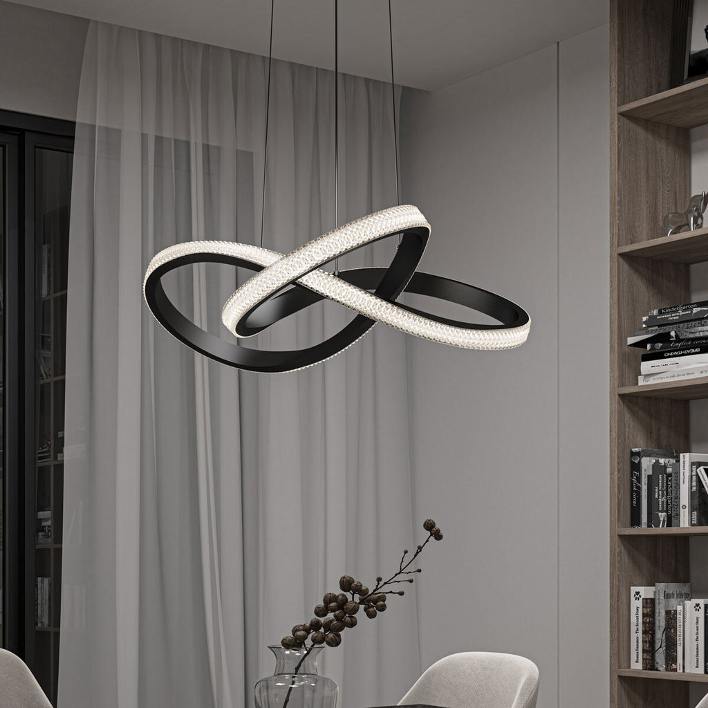 Morgan Pendant LED Light in Black