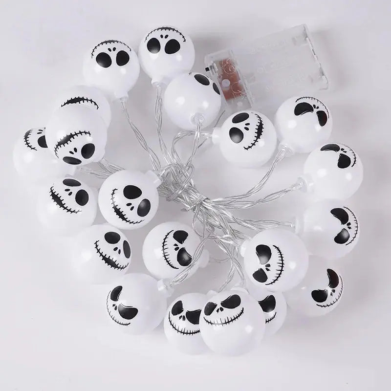 2025 Halloween Ghost String Lights LED 